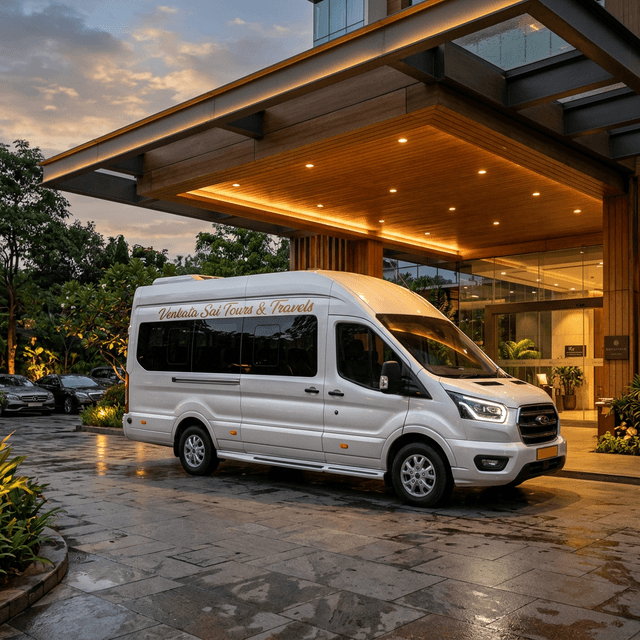 18-seat mini bus rental Anantapur AP — Venkata Sai Tours